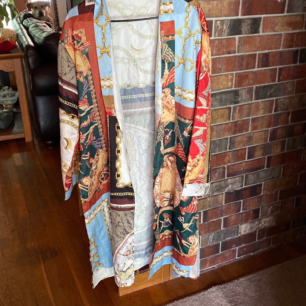 Shein long sleeve cover up